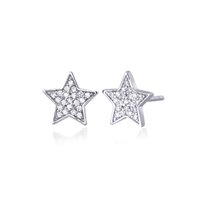 Orecchini Mabina Donna POLVERE DI STELLE in Argento Zirconia 563166 - 563166
